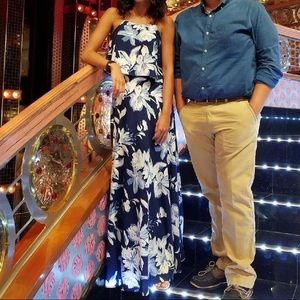 Lulus two piece maxi dress